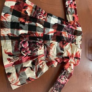 Girls Burberry dress (floral design)